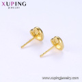 95953 Xuping jewelry 24K gold Plated China wholesale heart shape stud earrings